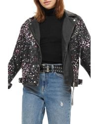 TOPSHOP Leather jackets for Women | Online Sale up to 55% off | Lyst
