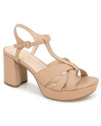 Kenneth Cole - Reina T-Strap Platform Sandal - Lyst
