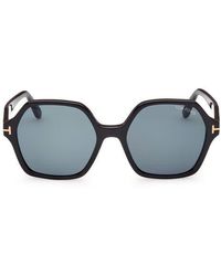 Tom Ford - Romy 56Mm Geometric Sunglasses - Lyst