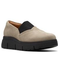 Clarks - Loriini West Platform Wedge Loafer - Lyst