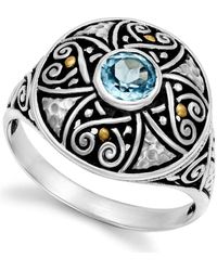 Samuel B. - Round Topaz Ring - Lyst