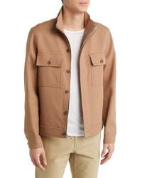 Vince - Stretch Cotton Twill Chore Jacket - Lyst