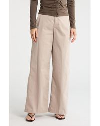 Rag & Bone - Kiera High Rise Wide Leg Pants - Lyst