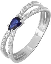 Bony Levy - El Mar 18K Gemstone & Diamond Stackable Ring - Lyst