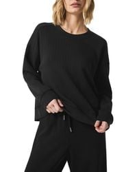 Splendid - X @Cellajaneblog Oversize Scuba Knit Sweatshirt - Lyst
