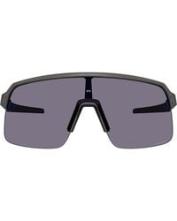 Oakley - Sutro Lite Low Bridge Fit 139Mm Prizm Semi Rimless Wrap Shield Sunglasses - Lyst