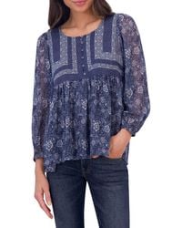 Lucky Brand - Floral Tunic - Lyst