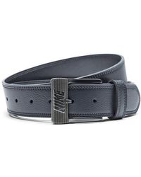 Nike - Raised Logo Buckle Faux Leather Belt - Lyst