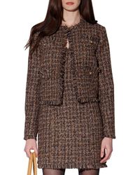 Walter Baker - Tucker Tweed Jacket - Lyst