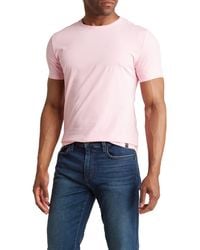 T.R. Premium - Solid Crewneck T-Shirt - Lyst