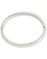 Sterling Forever - Verlyn Hinged Bangle Bracelet - Lyst