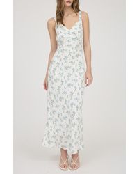Blu Pepper - Floral Maxi Dress - Lyst