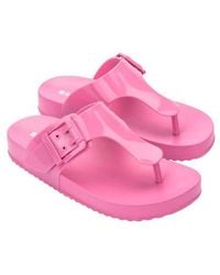 Melissa - Cozy Platform Flip Flop - Lyst