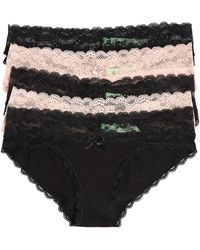 Honeydew Intimates - Honeydew Ahna 5-pack Lace Hipster Panties - Lyst
