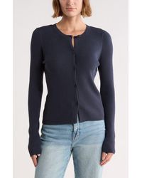 Splendid - Jette Long Sleeve Cardigan - Lyst
