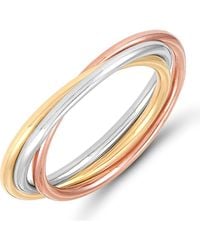 Frankie & Zoe - 14K Rolling Band Ring - Lyst