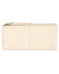 Hobo International - Keen Large Zip Top Leather Wallet - Lyst