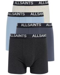 AllSaints - 4-Pack Boxer Briefs - Lyst