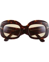 Tom Ford - 53Mm Square Sunglasses - Lyst