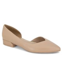 Kenneth Cole - Carmina Half D'Orsay Flat - Lyst