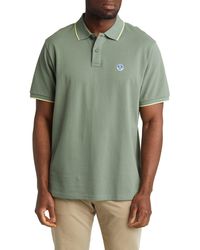 North Sails - Tipped Stretch Cotton Polo - Lyst