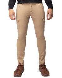 Xray Jeans - Stretch Twill Cargo Chino Pants - Lyst