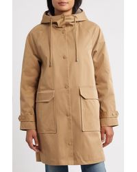 Bernardo - Water Resistant Hooded Jacket - Lyst