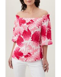 Trina Turk - Equinox 2 Off The Shoulder Top - Lyst
