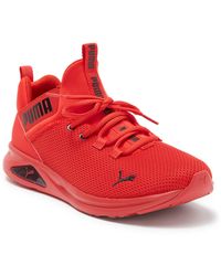 puma men's enzo red