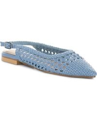 Bos. & Co. - Willow Slingback Cap Toe Flat - Lyst