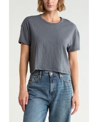 Rag & Bone - Slub Cotton Boxy T-Shirt - Lyst