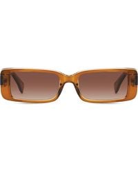 Quay - Australia Art School 36Mm Rectangle Sunglasses - Lyst