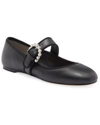 Stuart Weitzman - Piper Mary Jane Ballet Flat - Lyst