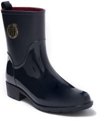 tommy rain boots