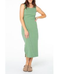 Roxy - City Lights Tank Midi Dress - Lyst