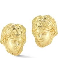 Sphera Milano - Grecian Statement Stud Earrings - Lyst