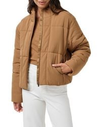 Travis Mathew - Mont Blanc 3.0 Quilted Crop Puffer Jacket - Lyst