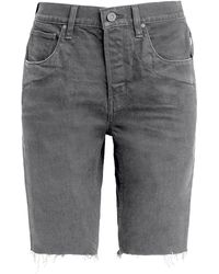 Hudson Jeans - Hudson Rex Raw Edge Shorts - Lyst
