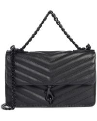Rebecca Minkoff - Edie Chevron Quilted Leather Shoulder Bag - Lyst