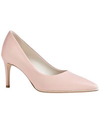 Bruno Magli Galena Pointed Toe Leather Pump In Rosewater At Nordstrom Rack - Multicolor