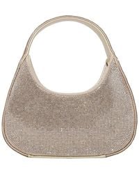 BERNESS - Rhinestone Circle Bag - Lyst