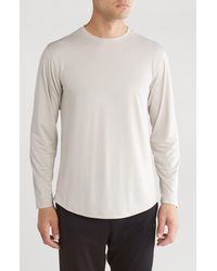 Kenneth Cole - Active Stretch Long Sleeve T-shirt - Lyst