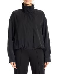 Max Studio - Bubble Hem Bomber Jacket - Lyst