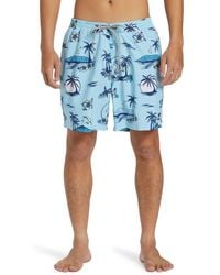 Quiksilver - Everyday Mix Volley Swim Trunks - Lyst