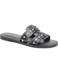 Dolce Vita - Wesla Studded Slide Sandal - Lyst