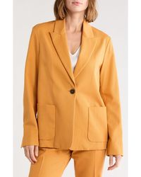 Longchamp - Cotton Blend Blazer - Lyst