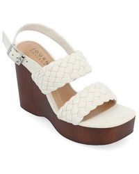 Journee Collection - Tru Comfort Foam Ayvee Wedge Sandal - Lyst