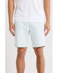 AG Jeans - Wanderer Stripe Slim Fit Chino Shorts - Lyst