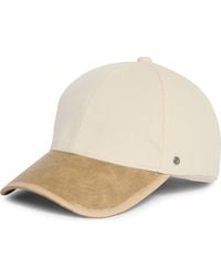 Steve Madden - Mixed Media Baseball Cap - Lyst