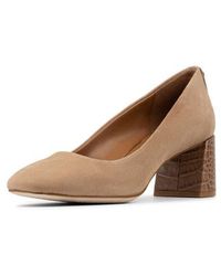 Donald J Pliner - Goodwyn Block Heel Pump - Lyst